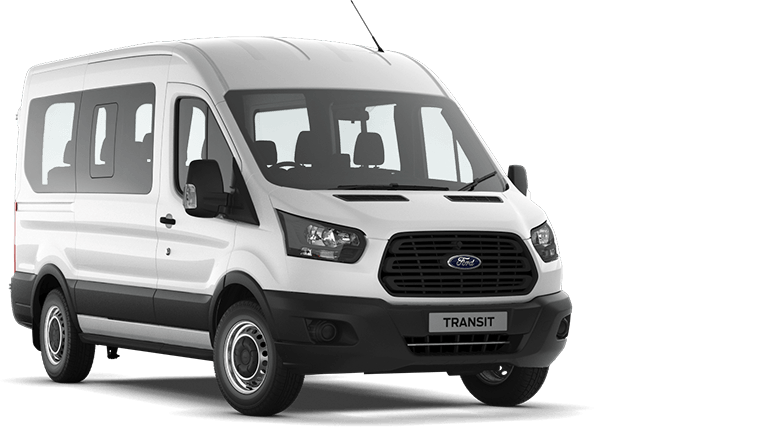 Due Ford Transit Minibus