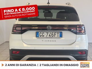 VOLKSWAGEN T-cross 1.0 tsi advanced 110cv dsg 4