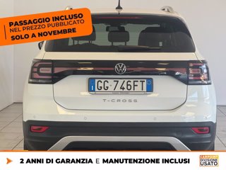 VOLKSWAGEN T-cross 1.0 tsi advanced 110cv dsg 4