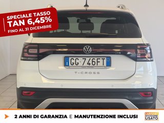 VOLKSWAGEN T-cross 1.0 tsi advanced 110cv dsg 4