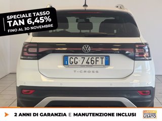 VOLKSWAGEN T-cross 1.0 tsi advanced 110cv dsg 4
