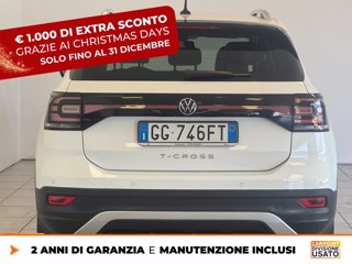 VOLKSWAGEN T-cross 1.0 tsi advanced 110cv dsg 4