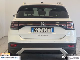 VOLKSWAGEN T-cross 1.0 tsi advanced 110cv dsg 3