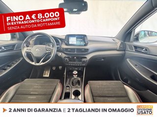 HYUNDAI Tucson 1.6 crdi 48v exellence leather pack 2wd 136cv my20 9