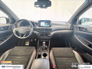 HYUNDAI Tucson 1.6 crdi 48v exellence leather pack 2wd 136cv my20 9