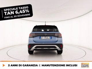 VOLKSWAGEN T-cross 1.0 tsi life 115cv dsg 4