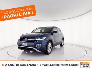 VOLKSWAGEN T-cross 1.0 tsi advanced 110cv dsg