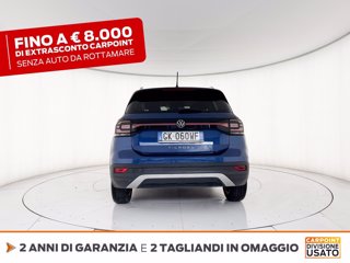 VOLKSWAGEN T-cross 1.0 tsi advanced 110cv dsg 4