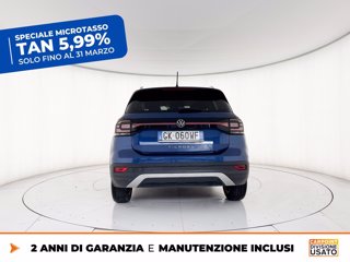 VOLKSWAGEN T-cross 1.0 tsi advanced 110cv dsg 4