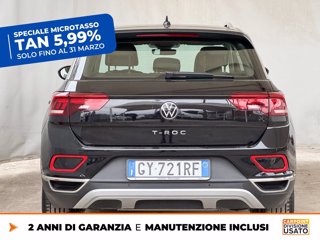 VOLKSWAGEN T-roc 1.0 tsi style 115cv 5