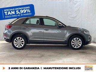 VOLKSWAGEN T-roc 1.0 tsi style 115cv 6