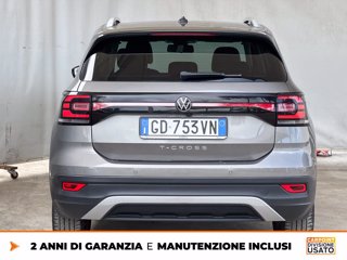 VOLKSWAGEN T-cross 1.0 tsi advanced 110cv dsg 5
