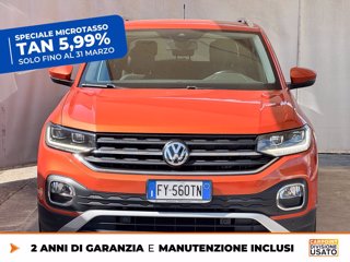 VOLKSWAGEN T-cross 1.0 tsi advanced 115cv dsg 2