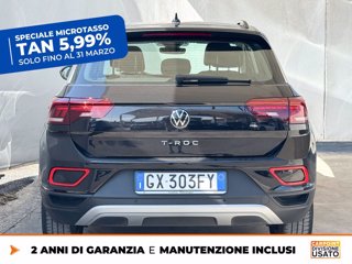 VOLKSWAGEN T-roc 2.0 tdi life 150cv dsg 4