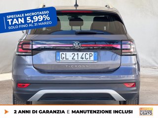VOLKSWAGEN T-cross 1.0 tsi advanced 110cv dsg 4