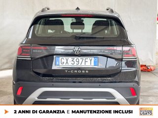 VOLKSWAGEN T-cross 1.0 tsi life 115cv dsg 4