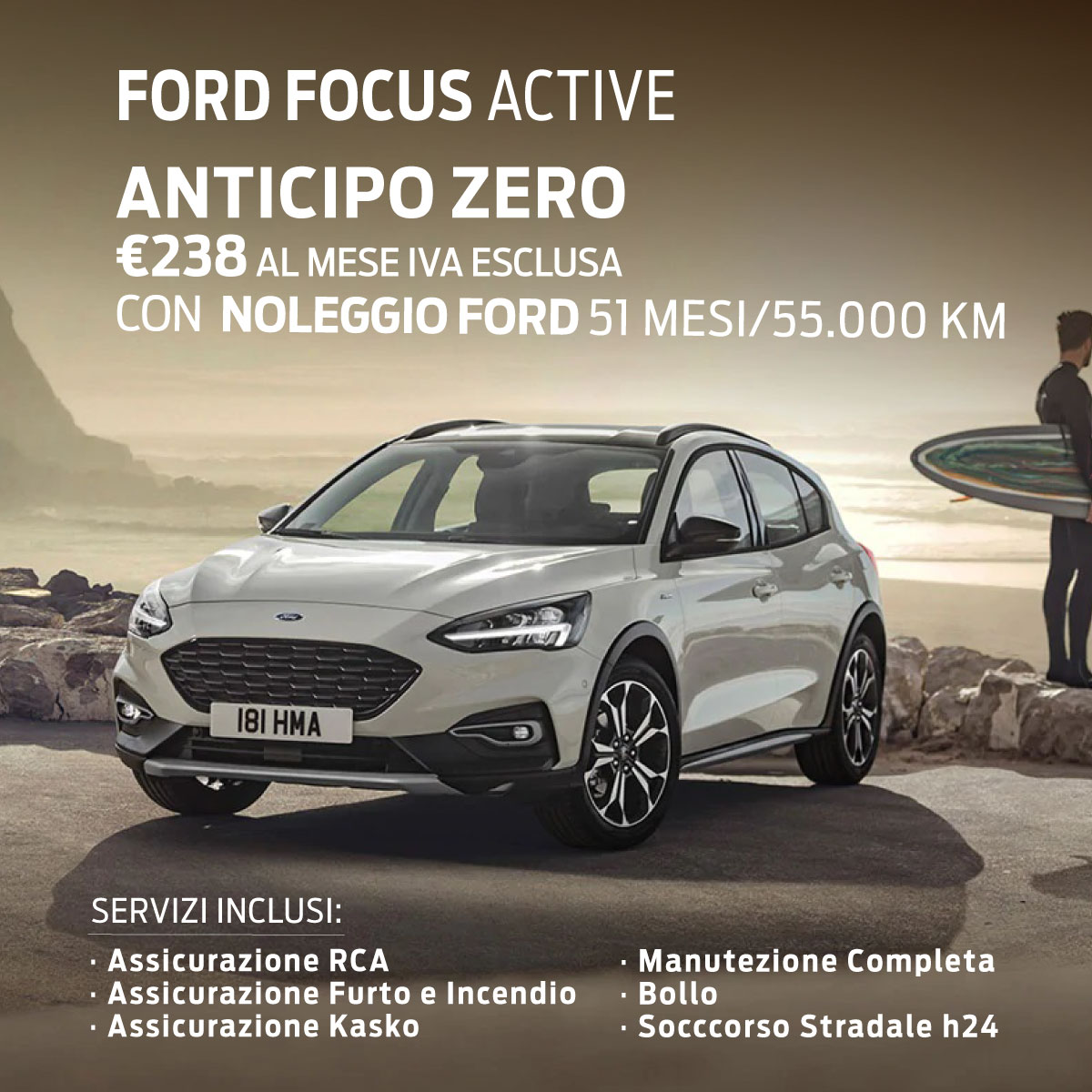 Focus Active Noleggio All Inclusive