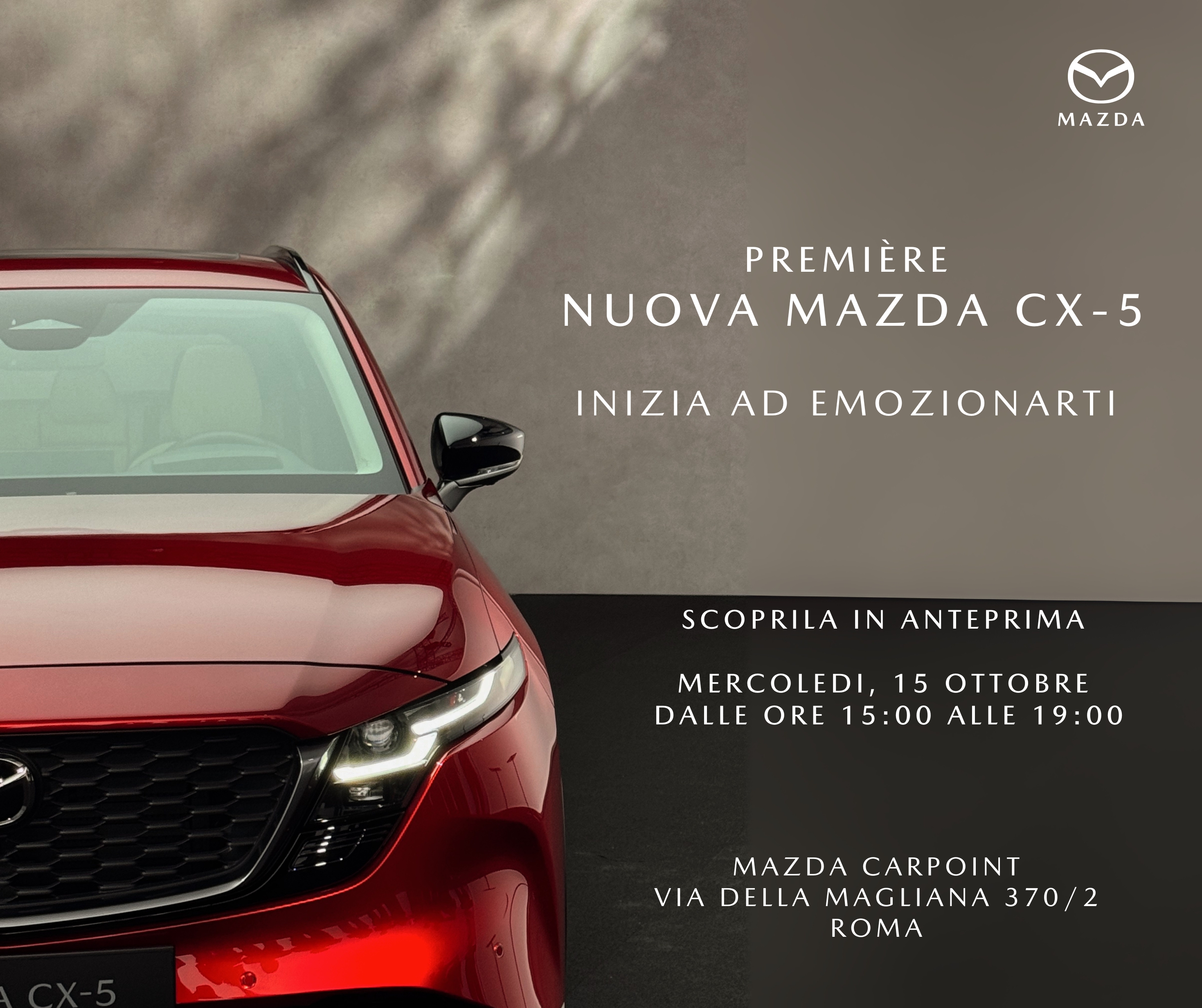 INVITO MAZDA CX 5 CARPOINT