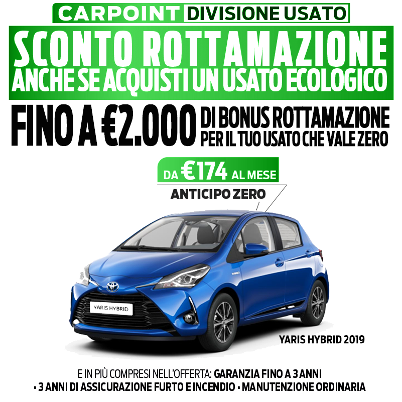 Yaris Ibrida Bonus Rottamazione 08