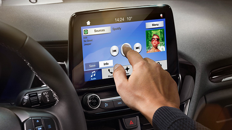 Monitor Touchscreen Ford Fiesta