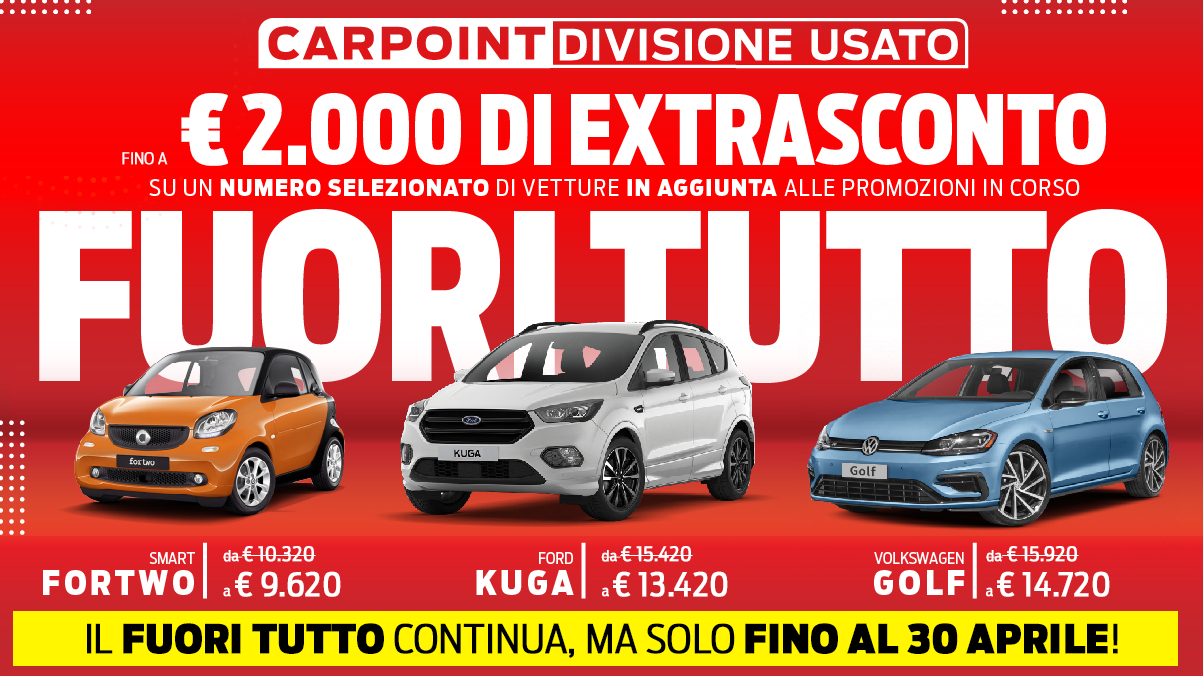 Fuori Tutto Banner Usato
