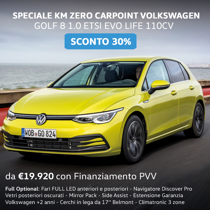 Golf8 Km Zero M