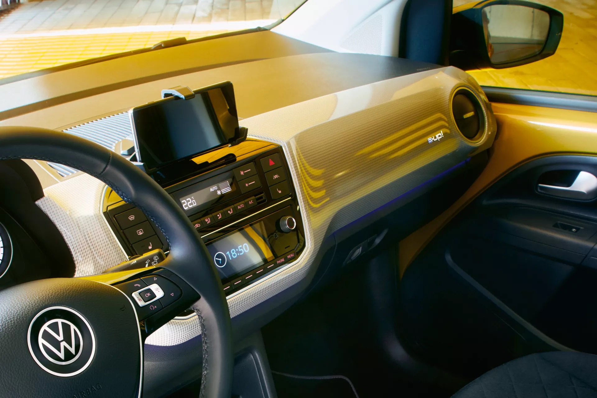 Volkswagen Up Elettrica Interni