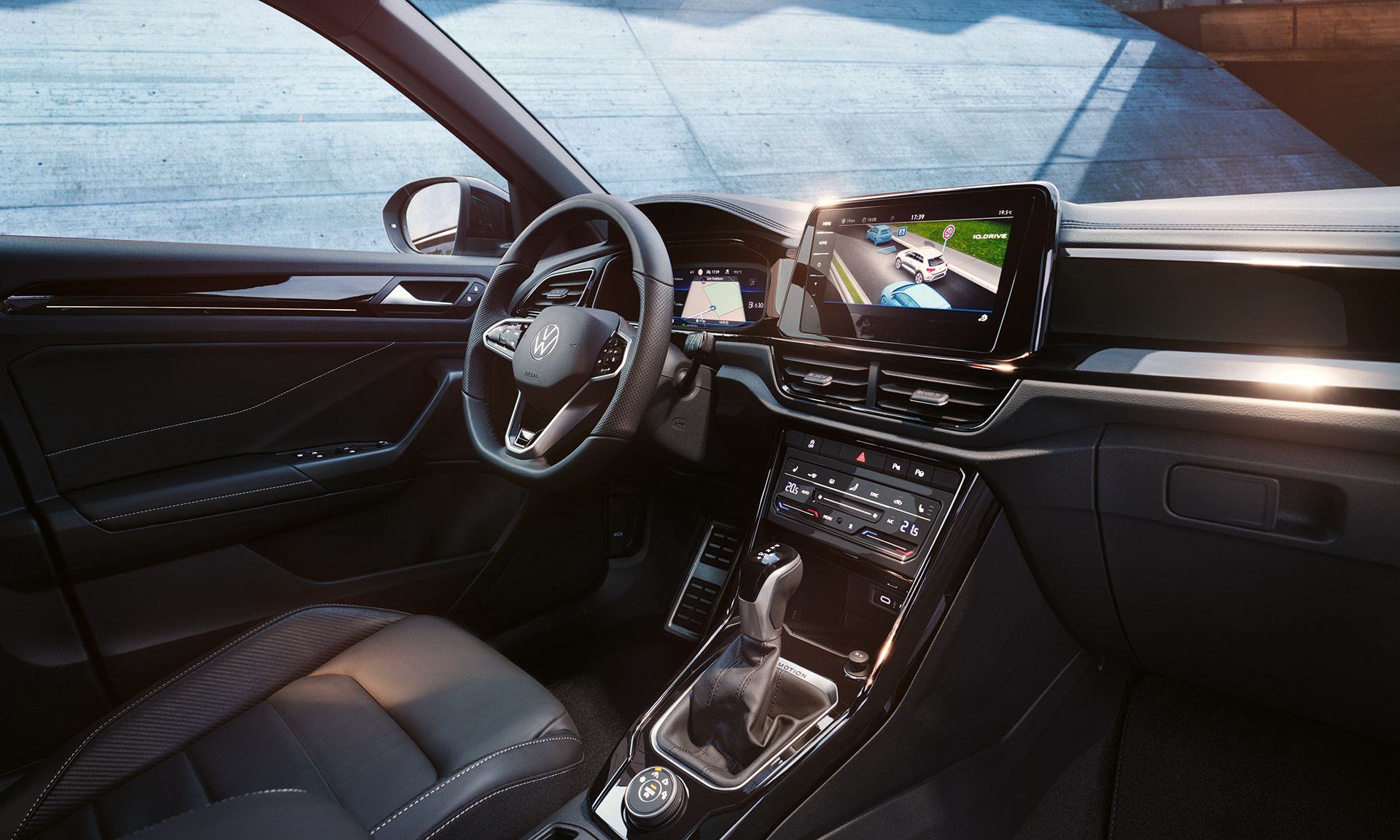 TC0864 T Roc Interior Black