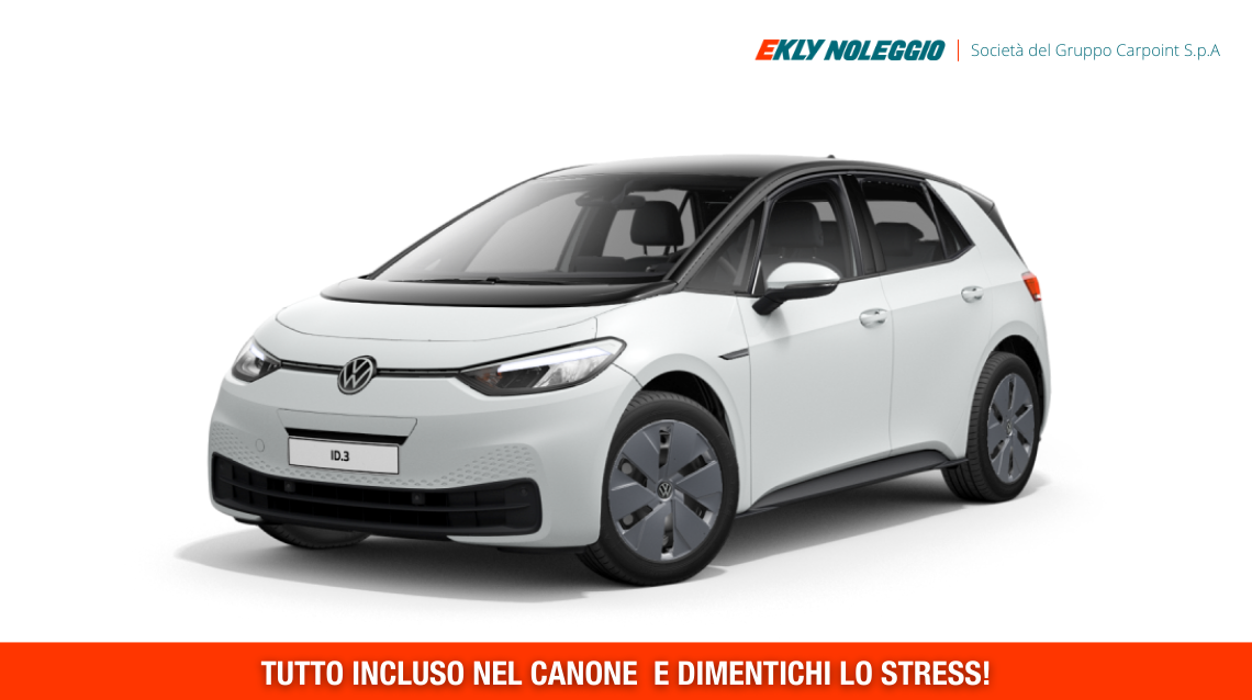 Vw Id3 Elettrica Ekly Noleggio