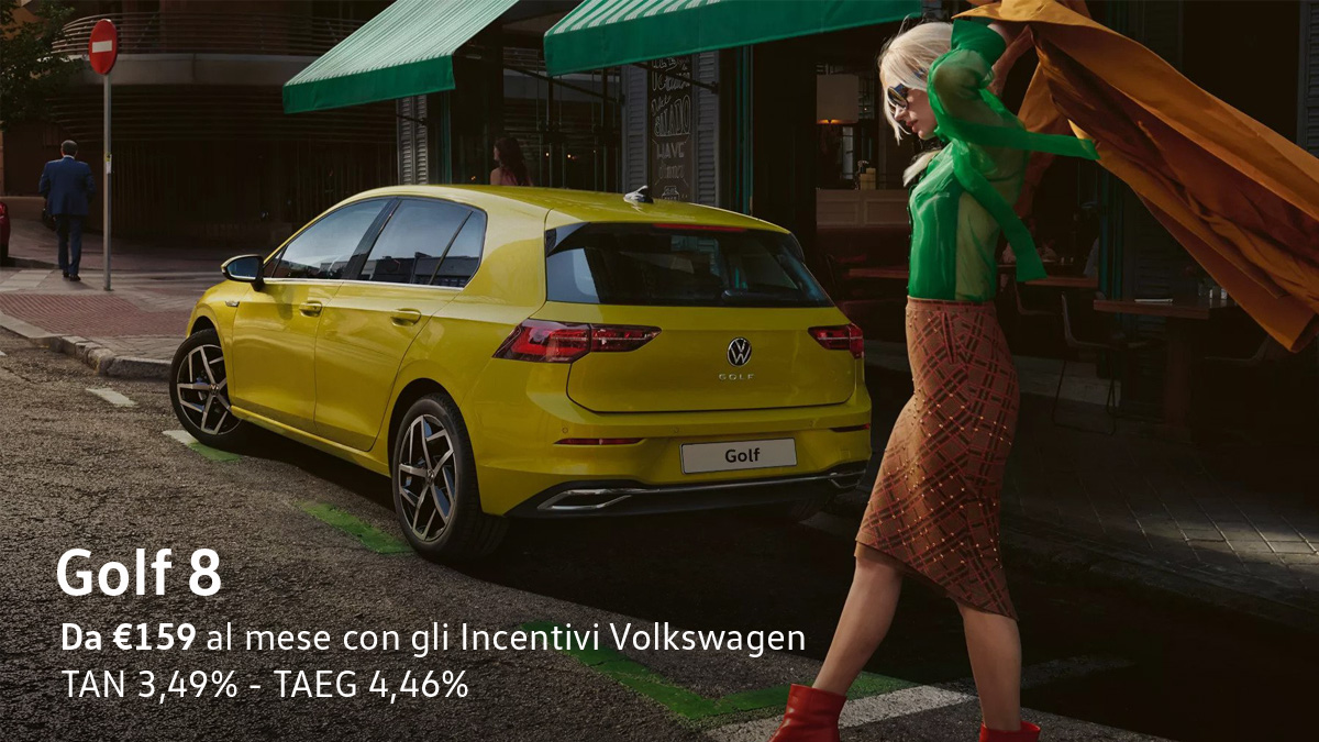Golf Incentivi Volkswagen