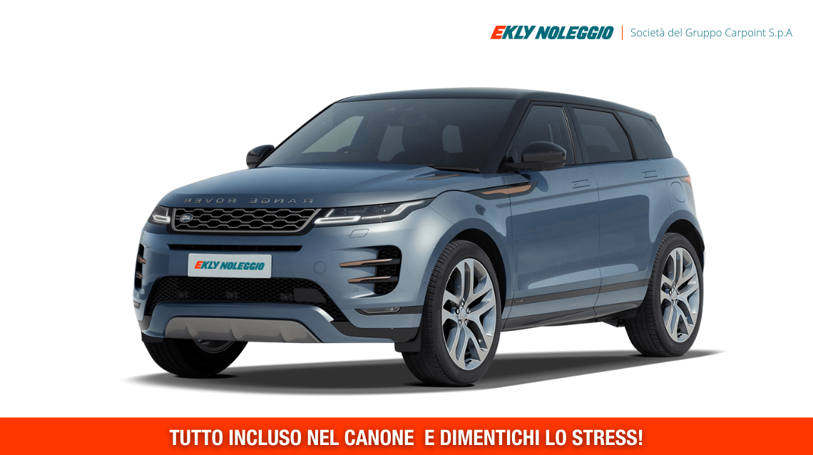 Noleggio Auto a Lungo Termine LAND ROVER RANGE ROVER EVOQUE 2.0D I4 163 MHEV S AWD AUTO - NOLEGGIO P.IVA | Area Mobility