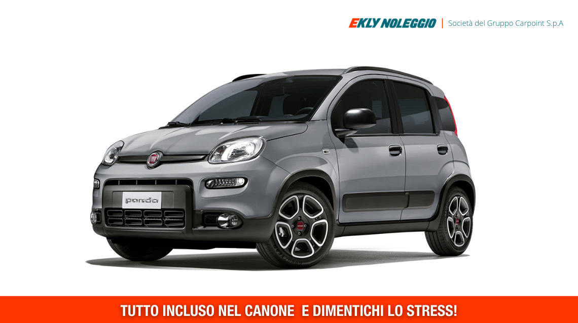 Noleggio Auto a Lungo Termine FIAT PANDA 1.0 FireFly 70cv S&S Hybrid - NOLEGGIO P.IVA | Area Mobility