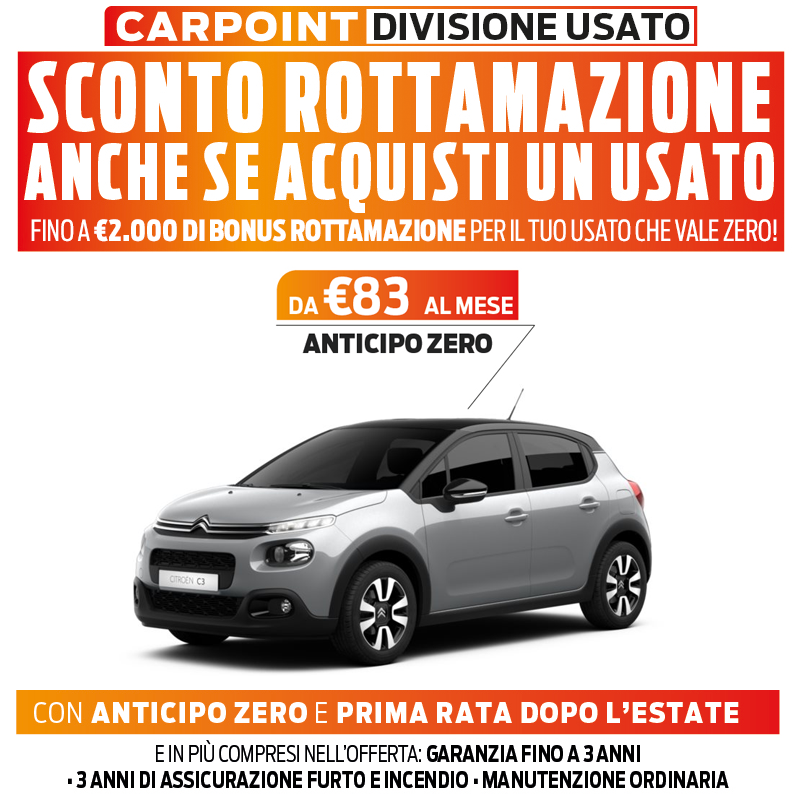 Citroen C3 Bonus Rottamazione 08 800
