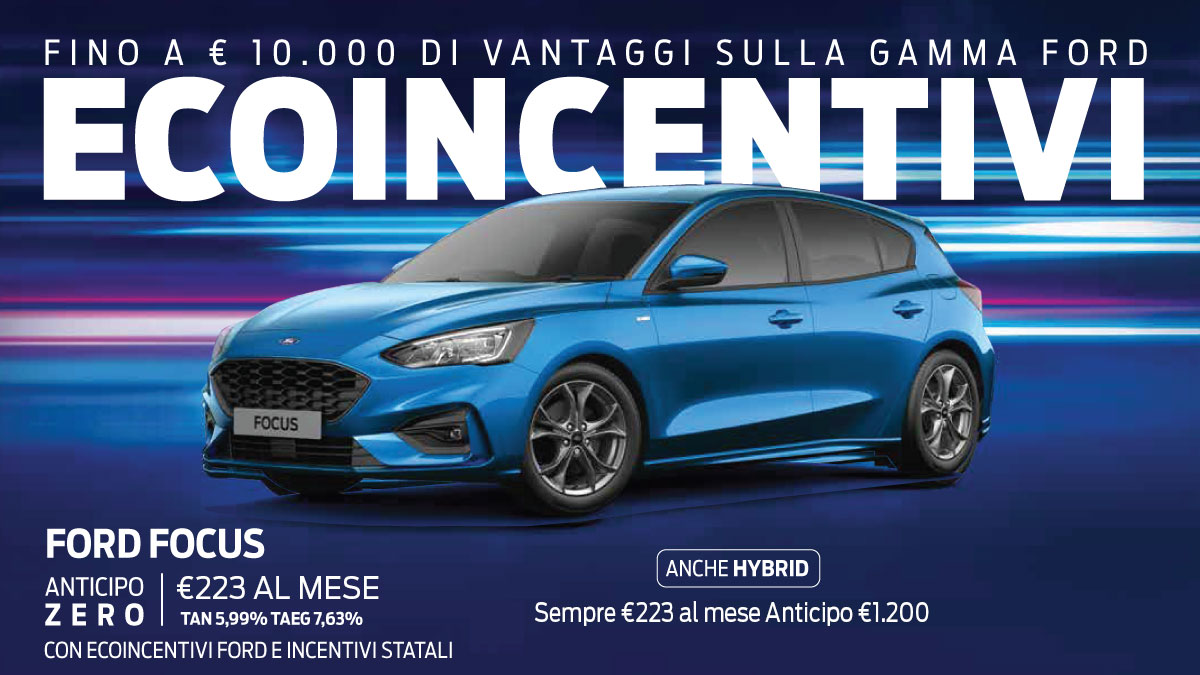 Ford Focus Incentivi 2020