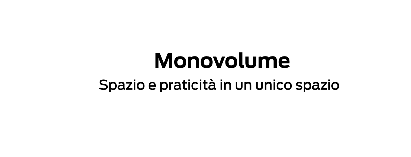 Monovolume Auto