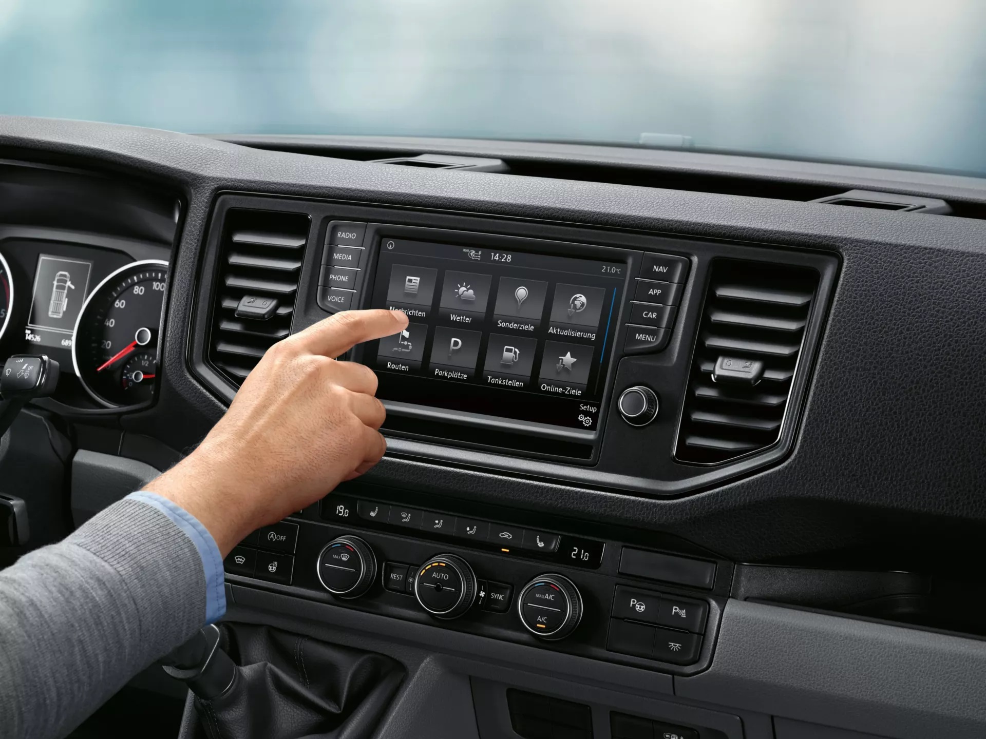 Volkswagen Crafter Autptelaio Infotainment