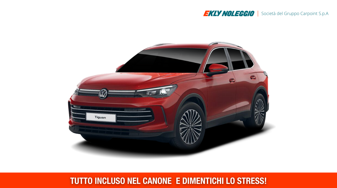 Noleggio Auto a Lungo Termine VOLKSWAGEN NUOVA TIGUAN 1.5 eTSI 96KW EVO ACT Edition Plus DSG - NOLEGGIO PRIVATI | Area Mobility