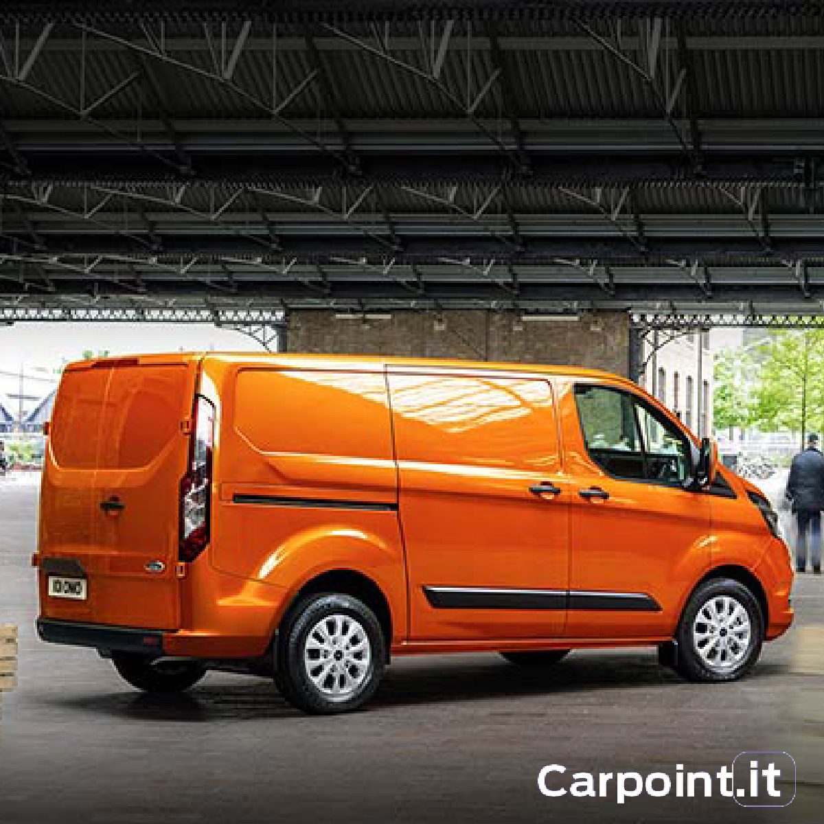Transit Custom Logo Tavola Disegno 1