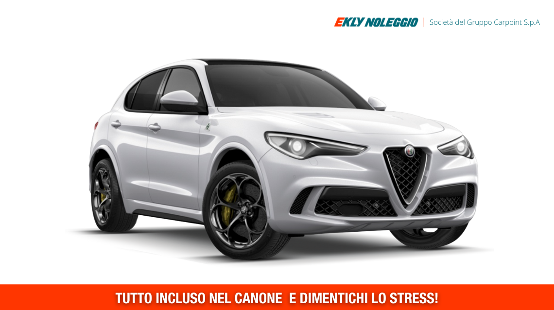 Noleggio Auto a Lungo Termine ALFA ROMEO STELVIO 2.2 TD 160 CV Super AT8 RWD - NOLEGGIO P.IVA | Area Mobility