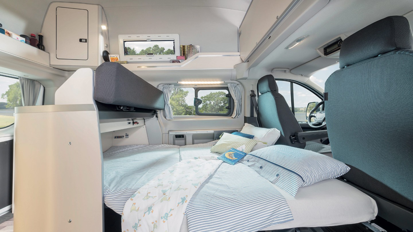 Ford Transit Custom Nugget Divano Posteriore