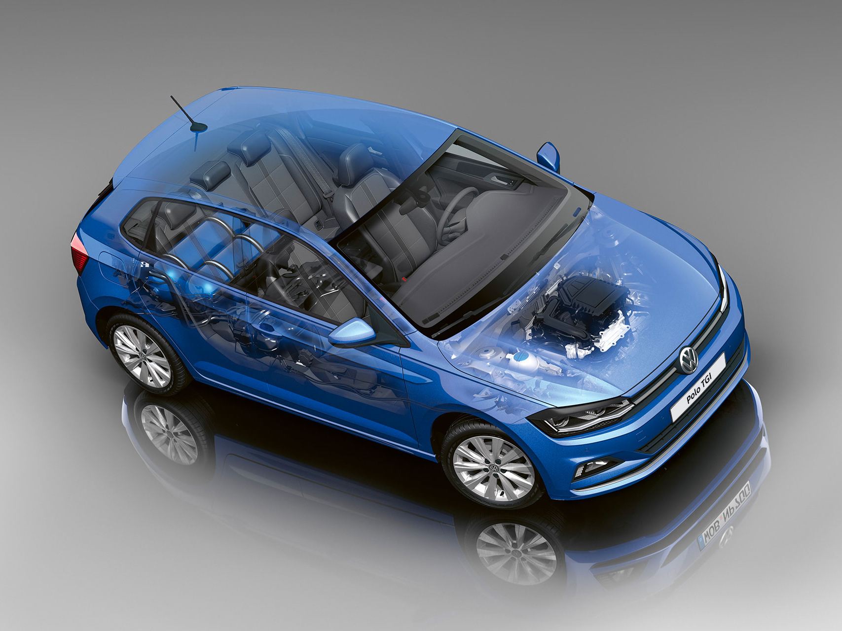 PO4167 M Polo TGI With Natural Gas Tank And Engine Visible 3 2 F Cc