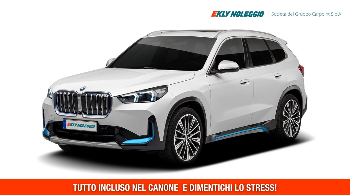 Noleggio Auto a Lungo Termine BMW iX1 30 xDrive - NOLEGGIO PRIVATI | Area Mobility