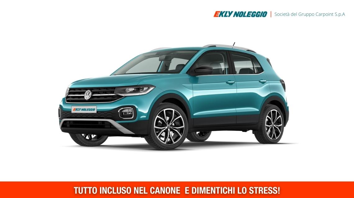 Noleggio Auto a Lungo Termine VOLKSWAGEN T-CROSS 1.0 TSI Edition Plus 95cv - NOLEGGIO PRIVATI | Area Mobility